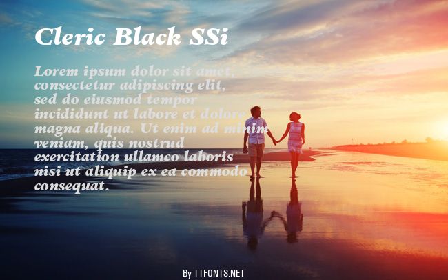 Cleric Black SSi example